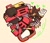 Size: 2048x1742 | Tagged: safe, artist:b1l3cr0c0d1l3, e-123 omega, shadow the hedgehog, 2024, beige background, carrying them, cute, dark skin, duo, gay, heart, lifting them, omegadow, robot, shadowbetes, shipping, simple background, smile