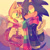 Size: 1280x1280 | Tagged: safe, artist:leoyoraan, miles "tails" prower, sonic the hedgehog, age difference, arm around shoulders, clothes, duo, gay, scarf, sharing a scarf, shipping, smile, smiling at each other, sonic x tails, standing, sweater, wink