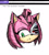 Size: 900x1001 | Tagged: safe, artist:zeed_02, amy rose, rusty rose, hedgehog, 2024, female, frown, head only, looking at viewer, simple background, sketch, solo, white background