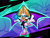 Size: 2000x1520 | Tagged: safe, artist:fishflop_, rouge the bat, 2025, abstract background, chaos emerald, echo background, fangs, holding something, lidded eyes, mouth open, open smile, outline, pointing, redraw, smile, solo, sonic racing crossworlds, standing, standing on one leg