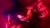 Size: 2048x1152 | Tagged: safe, artist:kobitachuart, shadow the hedgehog, 2025, abstract background, claws, crossover, demon markings, fangs, from above, glowing, hands up, hat, jinu (k-pop demon hunters), k-pop demon hunters, lineless, looking at viewer, looking up, looking up at viewer, mouth open, open smile, smile, solo, standing