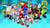 Size: 1192x670 | Tagged: safe, artist:sonicthehedgehogbg, amy rose, big the cat, blaze the cat, charmy bee, cheese (chao), cream the rabbit, e-123 omega, espio the chameleon, knuckles the echidna, metal sonic, miles "tails" prower, robotnik, rouge the bat, shadow the hedgehog, silver the hedgehog, sonic the hedgehog, vector the crocodile, alternate version, group, ring, wallpaper