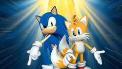 Size: 1192x670 | Tagged: safe, artist:soniclover82, miles "tails" prower, sonic the hedgehog