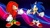 Size: 1920x1080 | Tagged: safe, artist:soniclover82, knuckles the echidna, sonic the hedgehog, duo, wallpaper