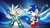 Size: 1920x1080 | Tagged: safe, artist:soniclover82, silver the hedgehog, sonic the hedgehog, duo, wallpaper