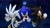 Size: 1920x1080 | Tagged: safe, artist:soniclover82, shadow the hedgehog, silver the hedgehog, sonic the hedgehog, sonic the hedgehog (2006), 3d, moon, star (sky), trio, wallpaper