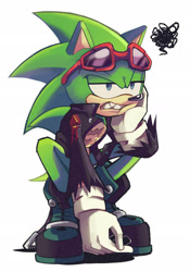 Size: 1430x2048 | Tagged: safe, artist:blabla364, scourge the hedgehog