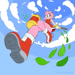 Size: 4096x4096 | Tagged: safe, artist:flameeliwood, amy rose