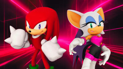 Size: 1192x670 | Tagged: safe, artist:soniclover82, knuckles the echidna, rouge the bat
