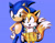 Size: 1280x998 | Tagged: safe, artist:animepianistgirl, miles "tails" prower, sonic the hedgehog, 2023, arm around shoulders, duo, holding something, looking at each other, miles electric, purple background, simple background, smile, smiling at each other, standing