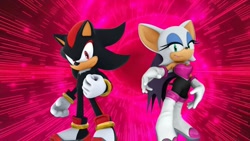 Size: 1920x1080 | Tagged: safe, artist:soniclover82, rouge the bat, shadow the hedgehog