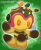 Size: 640x784 | Tagged: safe, artist:pyrabluearts, charmy bee, bee, chao, chaobetes, chaoified, character chao, charmabetes, solo