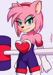 Size: 794x1123 | Tagged: safe, artist:cxanmouse, amy rose, amy rouge