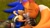 Size: 2048x1152 | Tagged: safe, artist:_nav_o, artist:navarritoart, mangey, miles "tails" prower, sonic the hedgehog, 2025, 3d, duo, eyes closed, gay, hand behind head, holding each other, lying down, lying on side, mangey x sonic, shipping, show accurate, smile, snuggling, sonic x tails