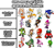 Size: 720x632 | Tagged: safe, amy rose, blaze the cat, charmy bee, cream the rabbit, espio the chameleon, jet the hawk, knuckles the echidna, miles "tails" prower, shadow the hedgehog, silver the hedgehog, sonic the hedgehog, vector the crocodile, whisper the wolf, zavok, zazz, zeena, bee, bird, cat, crocodile, echidna, fox, hedgehog, wolf, zeti, chameleon, everyone is here, portuguese text, text, white background