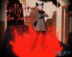 Size: 905x720 | Tagged: safe, artist:petite-neko-kitsune, infinite the jackal, human, humanized, mmd
