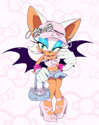 Size: 750x947 | Tagged: safe, artist:chaosc0ntr0l, rouge the bat