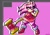 Size: 4096x2867 | Tagged: safe, artist:anoerstheawe, amy rose, hedgehog, abstract background, amy's halterneck dress, female, piko piko hammer, solo