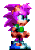 Size: 104x148 | Tagged: safe, artist:motorroach, amy rose, hedgehog, sonic mania, 16-bit, 2016, animated, classic amy, classic sonic (universe), female, gif, hands behind back, idle, infinite loop, looking offscreen, mania style, pixel art, simple background, smile, solo, sprite, standing, transparent background, wiggling
