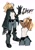 Size: 1454x2048 | Tagged: safe, artist:kiioki11, whisper the wolf, human, female, humanized, ponytail, solo
