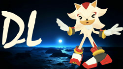 Size: 1024x576 | Tagged: safe, artist:waleedtariqmmd, shadow the hedgehog, super shadow, mmd, super form