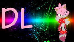 Size: 1024x576 | Tagged: safe, artist:waleedtariqmmd, blaze the cat, burning blaze, mmd, super form