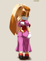 Size: 1536x2048 | Tagged: safe, artist:soranygyart, vanilla the rabbit