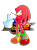 Size: 1504x2048 | Tagged: safe, artist:3511vo, knuckles the echidna, sonic adventure 2, 2021, frown, looking at viewer, outline, redraw, simple background, solo, standing, stretching, transparent background, white outline