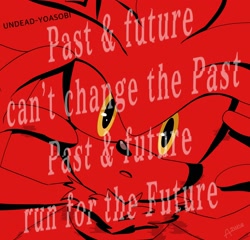 Size: 2048x1964 | Tagged: safe, artist:asune_snare, silver the hedgehog, 2025, english text, monochrome, mouth open, solo, song lyrics