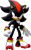 Size: 755x1227 | Tagged: safe, shadow the hedgehog, 3d, alternate eye color, blue eyes, edit, editor needed, frown, looking at viewer, minimal edit, simple background, solo, standing, transparent background, unknown date