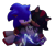 Size: 547x456 | Tagged: safe, editor:gamerzylo, shadow the hedgehog, sonic the hedgehog, sonic prime, 2026, 3d, carrying them, duo, edit, simple background, sonic prime s3, transparent background, transparent edit