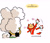 Size: 2000x1700 | Tagged: safe, artist:quaverdraws, gadget the wolf, lanolin the sheep, sheep, wolf, 2025, comic, dialogue, duo, english text, female, flower, gadget x lanolin, male, shipping, speech bubble, straight, waving
