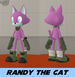 Size: 2376x2448 | Tagged: safe, artist:grafan92, oc, oc:randy the cat, cat, 3d, male, oc only, sfm, source filmmaker