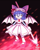 Size: 623x788 | Tagged: safe, artist:modistbutsonic, bat, dress, female, mobianified, remilia scarlet, touhou