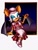 Size: 840x1092 | Tagged: safe, artist:nika191319, rouge the bat, bat, classic lolita, cosplay, female, lolita, remilia scarlet, touhou
