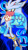 Size: 1080x1920 | Tagged: safe, artist:appleandcinnamon, silver the hedgehog, hedgehog, 2025, chest fluff, chromatic aberration, english text, frown, it's no use, looking at viewer, male, meme, neck fluff, outline, reaching towards the viewer, solo, solo male, text