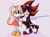 Size: 1215x909 | Tagged: suggestive, artist:justsimplykit, cream the rabbit, shadow the hedgehog, 2025, age difference, blushing, crying, dialogue, duo, english text, frown, lidded eyes, looking at them, mouth open, shadream, shipping, standing, straight, tears, text