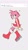 Size: 1080x1920 | Tagged: safe, artist:spinnyhog, amy rose, hedgehog, 2026, english text, female, heart, question mark, simple background, twitter