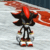 Size: 256x256 | Tagged: safe, editor:thespectral-wolf, shadow the hedgehog, hedgehog, sonic heroes, 2020, 3d, animated, arms folded, brushing, edit, gif, idle, male, ocean palace, outdoors, screencap, solo, solo male, zoomed in