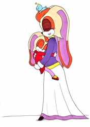 Size: 2472x3494 | Tagged: safe, artist:killerteddybear94, cream the rabbit, vanilla the rabbit