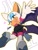 Size: 1000x1320 | Tagged: safe, artist:secretter_zgwl, rouge the bat, bat, female, heart, looking at viewer, looking back, looking back at viewer, mouth open, open smile, outline, simple background, smile, smiling at viewer, solo, white background, yellow outline