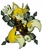 Size: 736x870 | Tagged: safe, artist:milo9purrh0ur, miles "tails" prower, nine, fox, sonic prime, 2026, chain, clothes, frown, jacket, looking at viewer, male, one fang, shorts, simple background, solo, white background