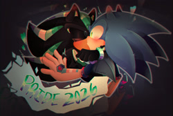 Size: 1872x1261 | Tagged: safe, artist:project-phantom, shadow the hedgehog, sonic the hedgehog, hedgehog, 2026, agender, agender shadow, alternate universe, au:project phantom, bisexual, bisexual pride, blushing, blushing ears, duo, echo background, eyelashes, gay, gay pride, heart, hugging, kiss, kiss on lips, male, mlm pride, outline, pride, pride flag, pride month, shadow x sonic, shipping, surprise kiss, surprised, t4t, trans boy sonic, trans male, trans pride, transgender