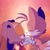 Size: 1440x1438 | Tagged: safe, artist:n4fizz, cream the rabbit, miles "tails" prower, blushing, cream x tails, creamabetes, holding hands, shipping, smile, straight, tailabetes