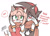 Size: 1024x730 | Tagged: safe, artist:misterhyeon-in, amy rose, shadow the hedgehog, hedgehog, 2015, amy x shadow, blushing, covering mouth, dialogue, duo, embarrassed, exclamation mark, eye clipping through hair, eyebrow clipping through hair, female, flat colors, hand on face, heart, lidded eyes, male, scarf, sharing a scarf, sharing clothing, shipping, signature, simple background, speech bubble, straight, sweatdrop, talking, text, thai text, white background