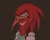 Size: 2607x2100 | Tagged: safe, artist:laluxic, knuckles the echidna, angry, muscles, shorts