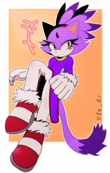 Size: 2600x4096 | Tagged: safe, artist:yfyvhvvv, blaze the cat