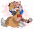 Size: 4957x4228 | Tagged: safe, artist:amyrose_116, amy rose, miles "tails" prower, fox, hedgehog, the murder of sonic the hedgehog, 2024, aged up, amy x tails, belt, blushing, boots, chest fluff, clothes, dress, duo, eyes closed, female, gloves, hat, headband, heels, holding each other, kiss, kiss on lips, kneeling, male, poncho, scarf, semi-transparent background, shipping, shoes, signature, straight