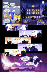 Size: 1263x1928 | Tagged: safe, artist:drawloverlala, amy rose, cream the rabbit, gadget the wolf, lah, lumina flowlight, mighty the armadillo, miles "tails" prower, ray the flying squirrel, sally acorn, sonic the hedgehog, vanilla the rabbit, zooey the fox, armadillo, bird, cat, chipmunk, flying squirrel, fox, hedgehog, hybrid, rabbit, wolf, comic:sonic world travel, balan, blue power pattern, cowboy outfit, cowgirl outfit, crowd, cyan power pattern, death chamber, fuschia the cat, ghost, ghostbusters, gizmo the wolf, goddess, halloween, kitsune, lot the bird, mega man, nights, pomni (the amazing digital circus), su, uh, witch outfit, yellow power pattern