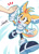 Size: 1000x1391 | Tagged: safe, artist:secretter_zgwl, oc, human, commission, fangs, female, fennec, high five, mouth open, oc only, offscreen character, signature, simple background, smile, white background, yellow fur